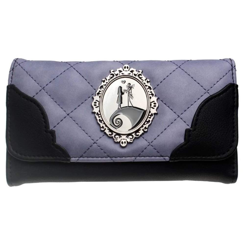 Jack and Sally Purple Wallet